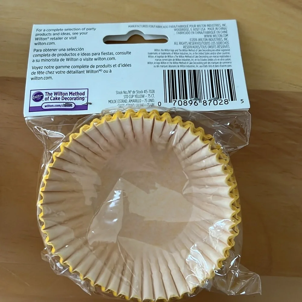 Wilton baking cups